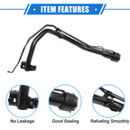 Fuel Tank Filler Neck for Toyota Camry (1998–2001) 2.2L-L4 Metal Black