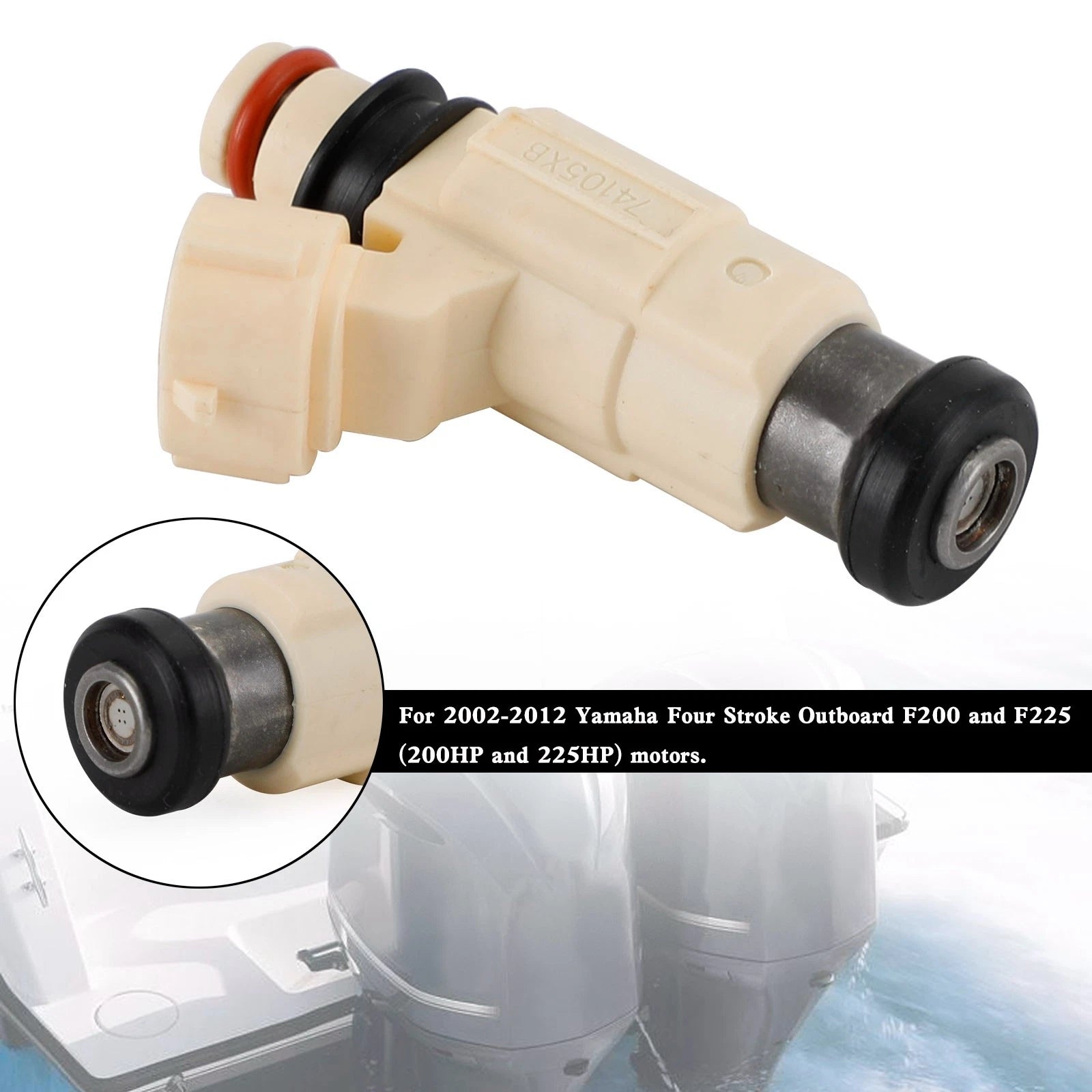 CDH-240 Fuel Injectors 69J-13761-00-00 for Yamaha Outboard F200 F225 (2000–2023)