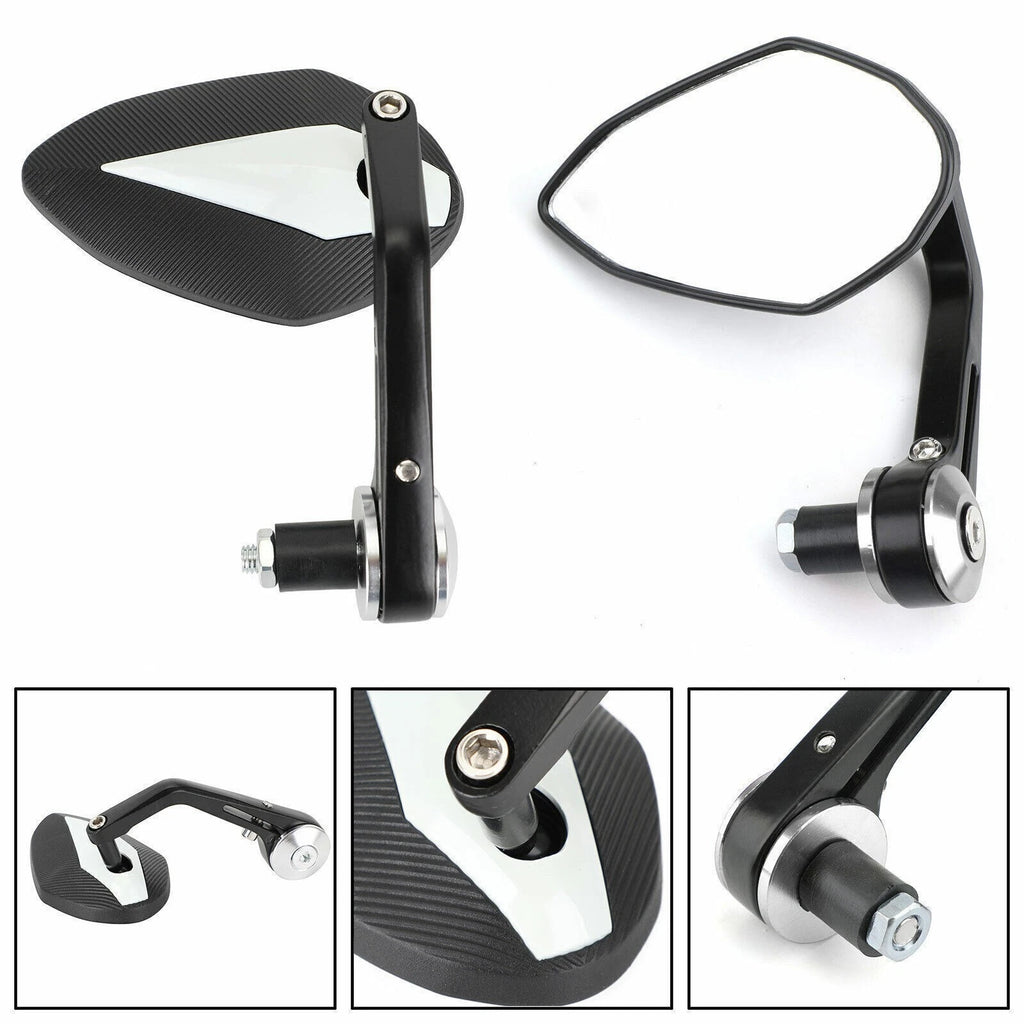 7/8" Handle Bar End Mirrors for Kawasaki Z1000 Z900 Z800 ER6N (2017–2023)