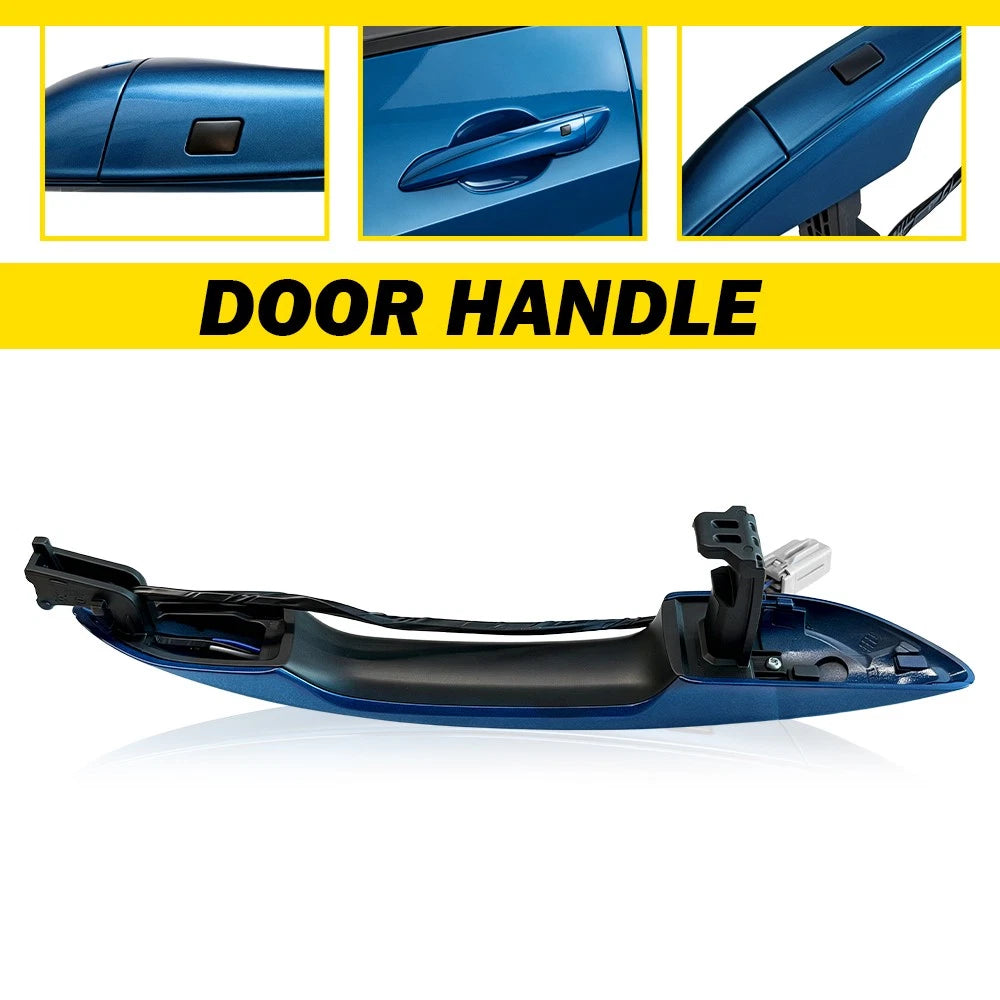 Blue Left Front Exterior Door Handle for Hyundai Elantra (2021–2023) 82651AA200