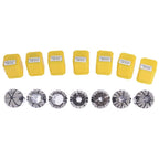 7Pcs Spring Collet Set for CNC Milling Lathe Engraving Machine