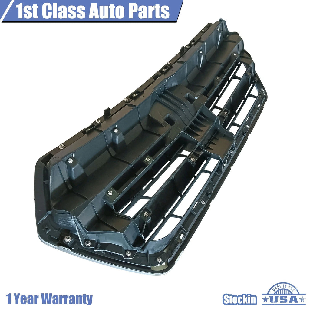 Grille Assembly for Subaru Legacy (2015-2017) Textured Gray Shell and Insert