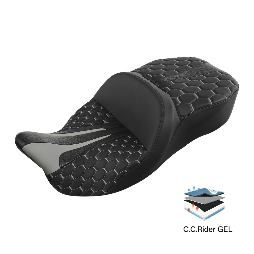 Gel Seat for Harley Davidson Touring Road Glide King (2009–2023)
