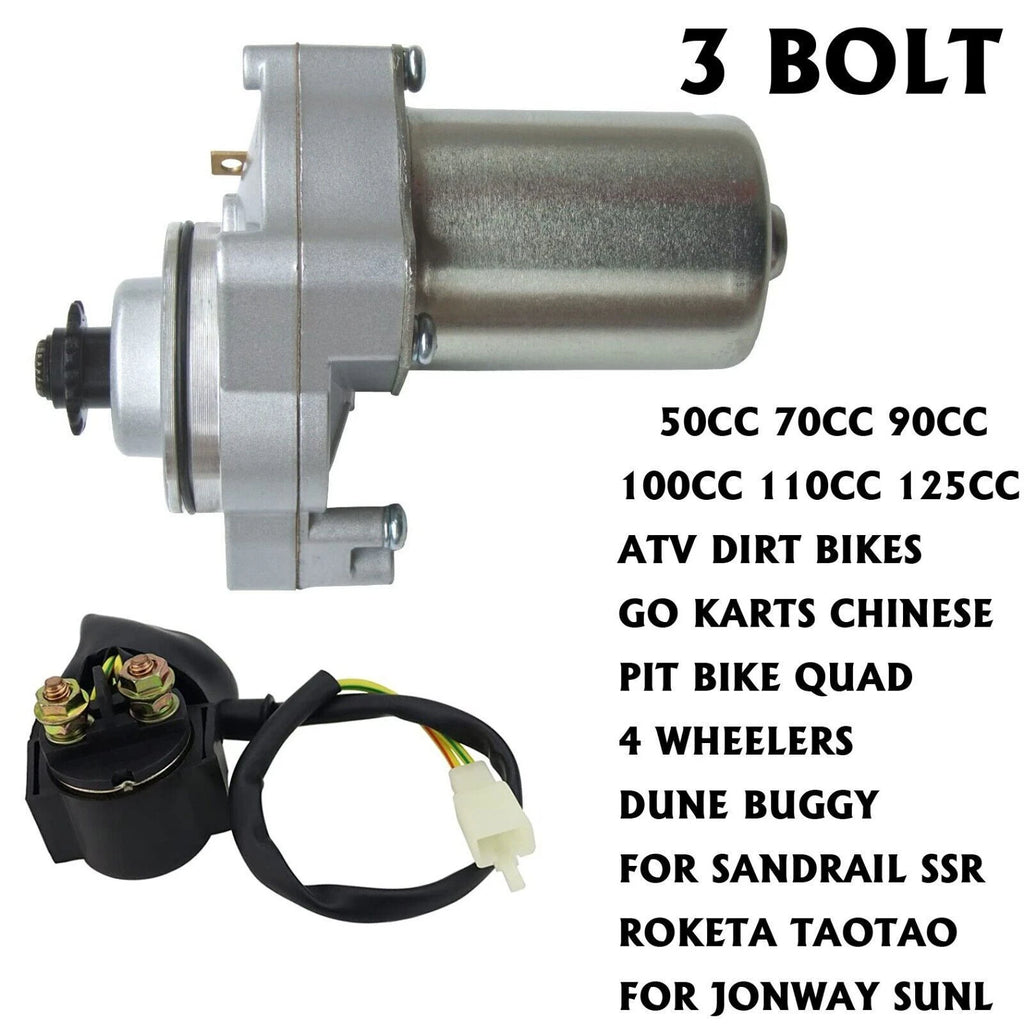 Starter for 50cc 70cc 90cc 100cc 110cc 125cc Quad Dune Buggy (SunL)