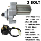 Starter for 50cc 70cc 90cc 100cc 110cc 125cc Quad Dune Buggy (SunL)