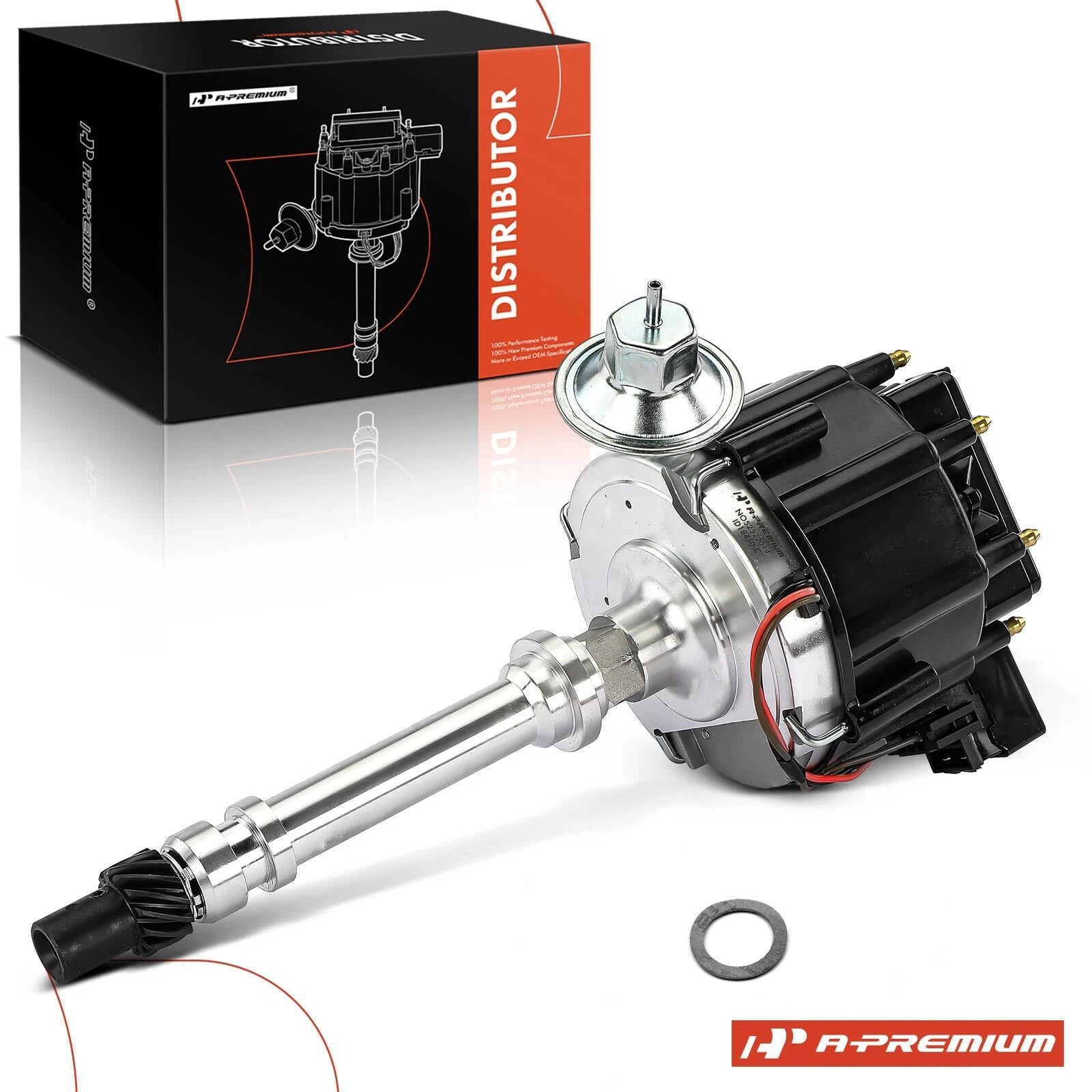 Ignition Distributor with Cap & Rotor for Chevy C70 P30 V3500 K10 G20