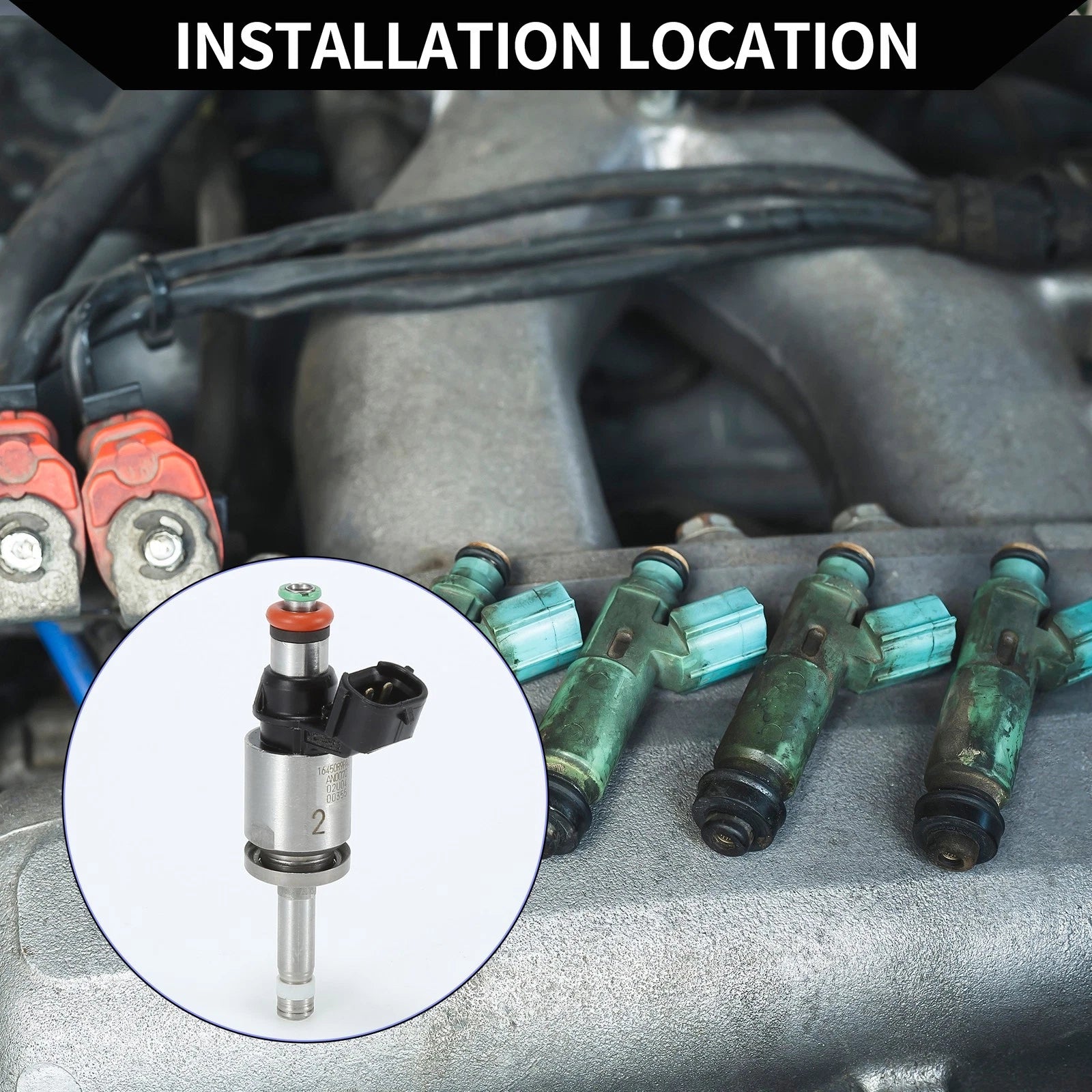 Fuel Injector No.160105LA305 for Acura TLX 2.4L (2015–2017) & Honda CR-V 2.4L (2015–2017)