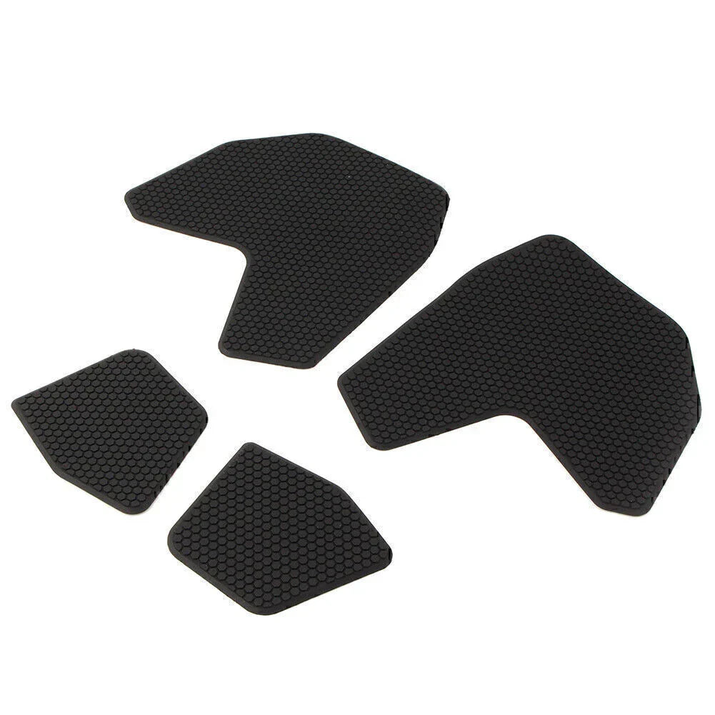 4 Pcs Black Anti-Slip Traction Tank Pad for Yamaha MT-09 FZ-09 (2013-2019)