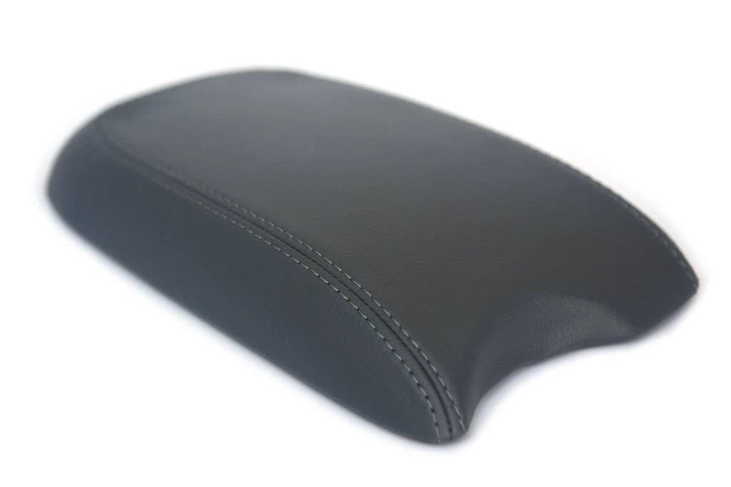 Center Console Armrest Cover for Hyundai Santa Fe (2001–2006) Gray Leather