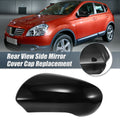 Left Side Mirror Cover Cap Gloss Black for Nissan Qashqai J10 (2007–2014)