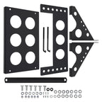 Metal Steel Bolt-in Battery Mounting Box Tray Bracket Hold Down Universal