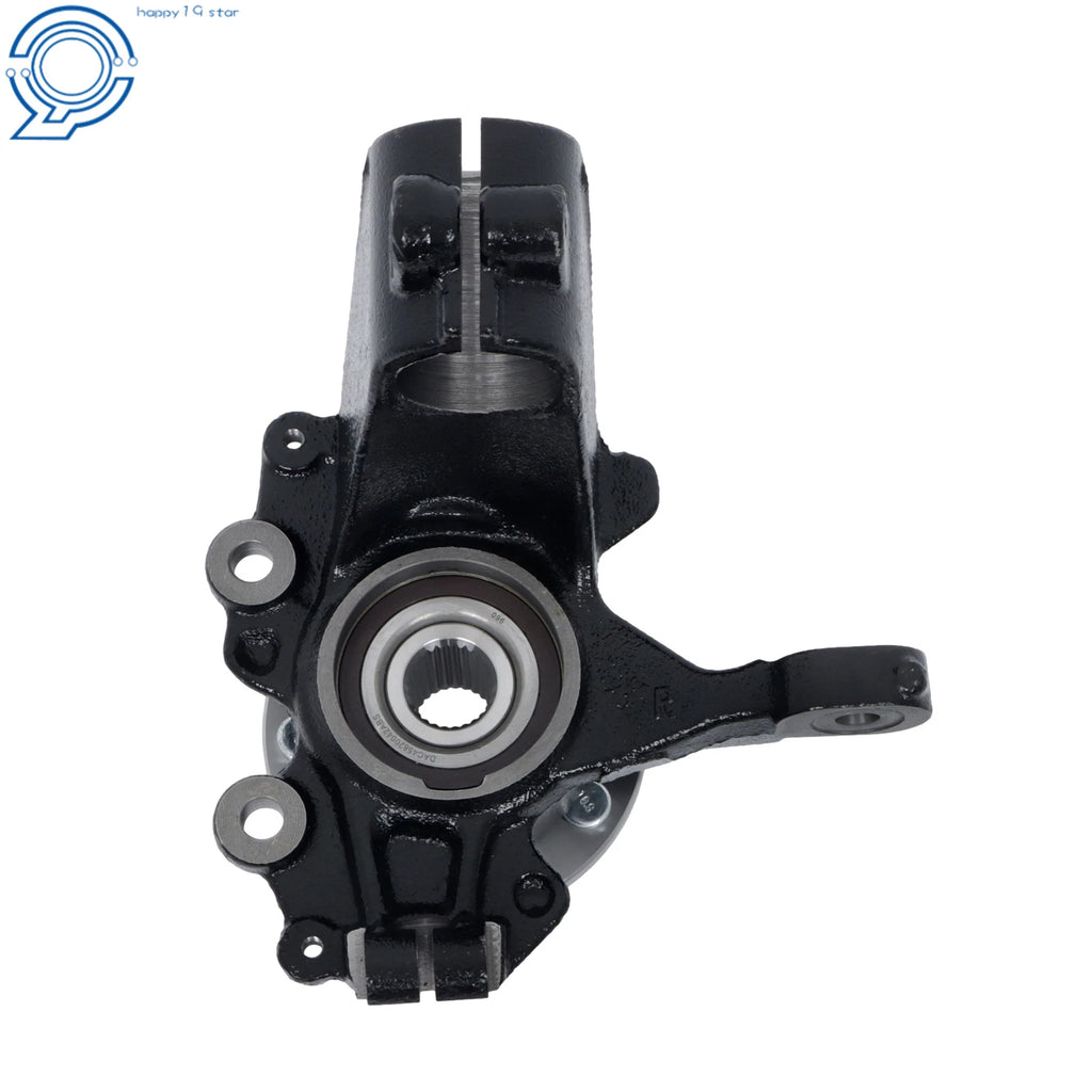 Set of 2 Front Steering Knuckles & Wheel Hub Bearings for Ford Focus (2015-2018)