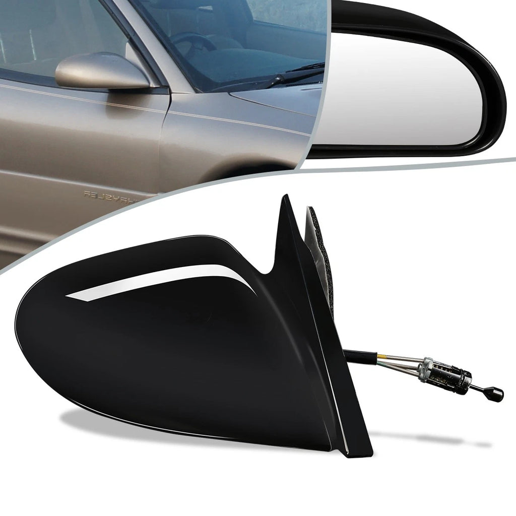OE Style Manual Side View Door Mirror Right for Chrysler Sebring (1995–2000) MI1321116