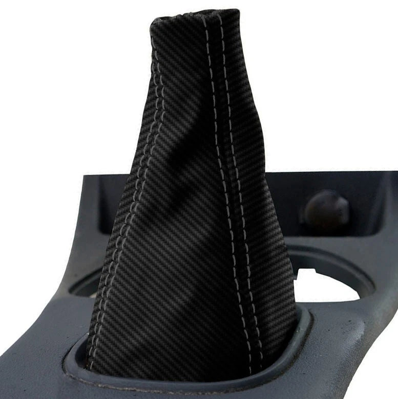 Shift Boot for Chevrolet Cobalt LS LT (2005–2010) Carbon Black PU Leather
