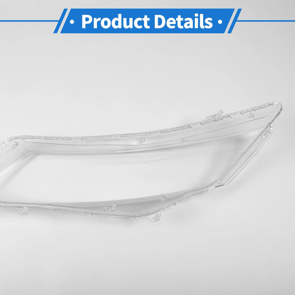 Headlight Lens Cover for Honda Crosstour (2011–2013) PC Clear