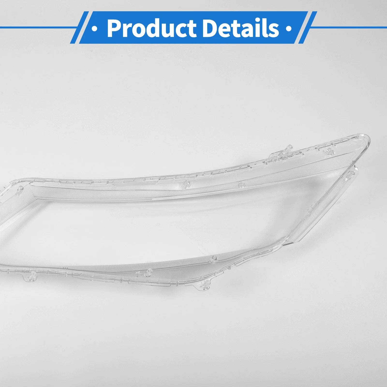 Headlight Lens Cover for Honda Crosstour (2011–2013) PC Clear