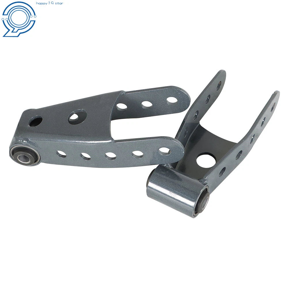 2" - 3" Rear Lowering Drop Shackle Kit for Chevy Silverado 1500 (2007-2018)