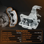 Rear Right Side Brake Caliper for Honda Accord (2013–2017) FRC12687, 19-B7096