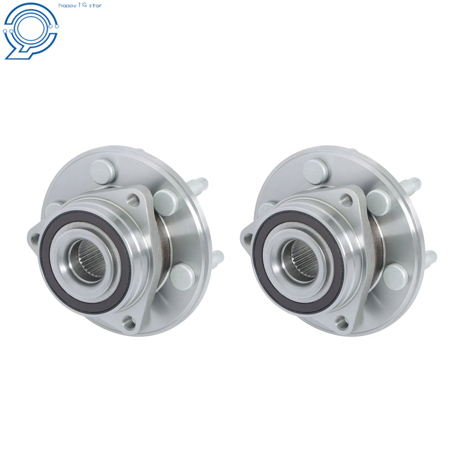 2X Wheel Bearing Hubs for Cadillac SRX (2010–2016) Saab 9-4X (2011)
