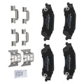 Rear Ceramic Brake Pads Kit for GMC Sonoma, Jimmy, Isuzu Hombre, Chevrolet S10 (1994–2005)