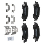 Rear Ceramic Brake Pads Kit for GMC Sonoma, Jimmy, Isuzu Hombre, Chevrolet S10 (1994–2005)