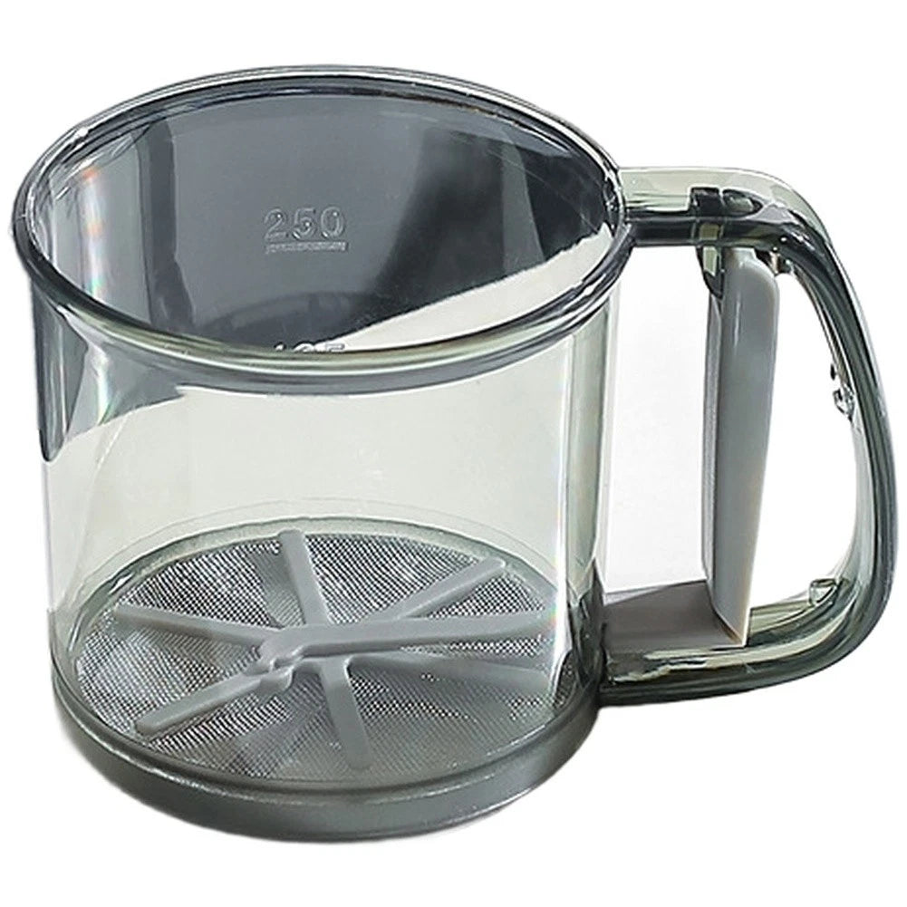 Flour Sieve Plastic Sifter for Baking (Efficient Tool)