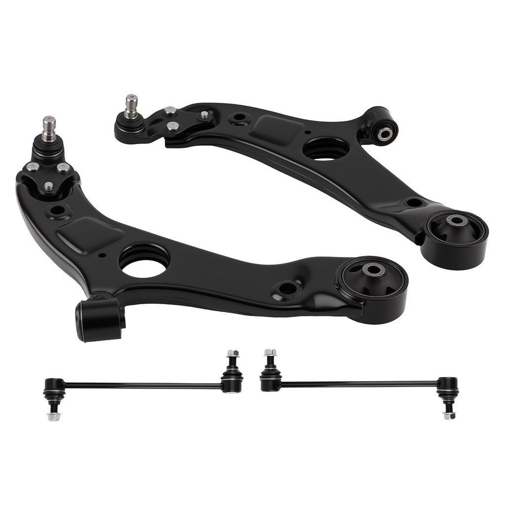 Set of 4 Front Lower Control Arms Kit for Hyundai Azera (2012–2014) Kia Cadenza (2014–2016)