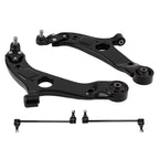 Set of 4 Front Lower Control Arms Kit for Hyundai Azera (2012–2014) Kia Cadenza (2014–2016)