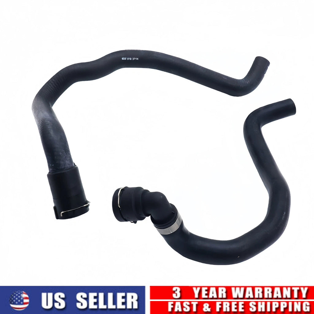 2X Coolant Heater Hose for Audi A4 Quattro VW Passat (2000–2005) 8D0819371H