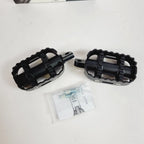 Passenger Footpegs for Harley Davidson (80GRIT) (5051605) Black