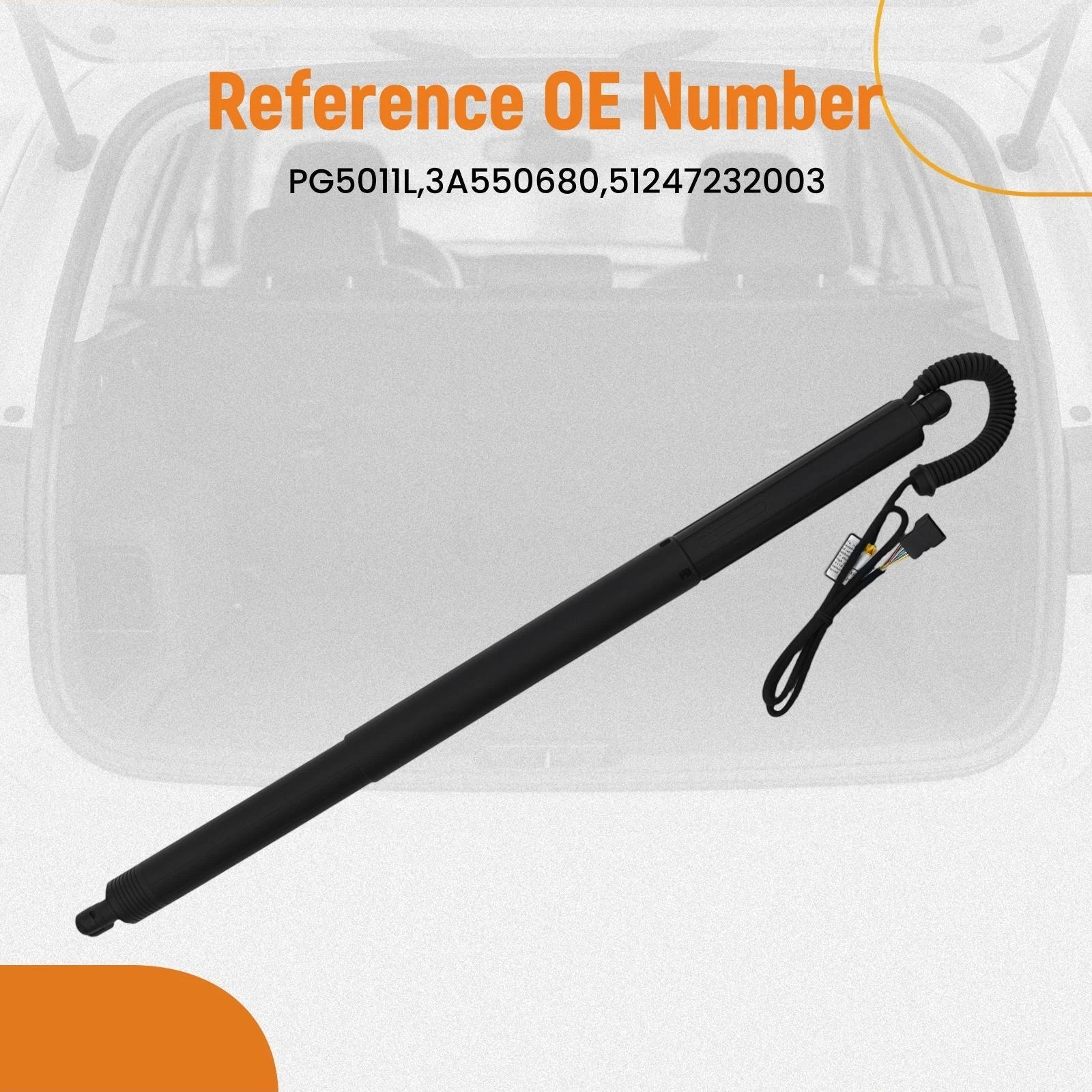 Rear Power Tailgate Support for BMW X3 F25 (2012–2017) 51247232003