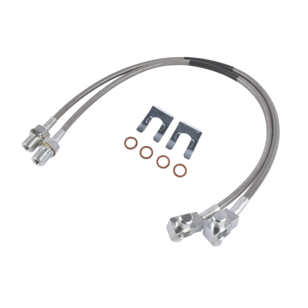 Extended Front Stainless Steel Brake Lines for GMC Chevy K10 (1971–1978)