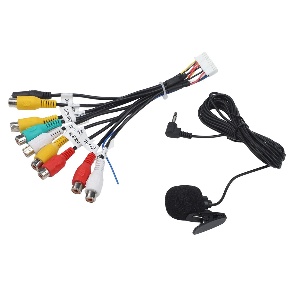 Aux Adapter Cable with RCA Output for Junsun Car Radio