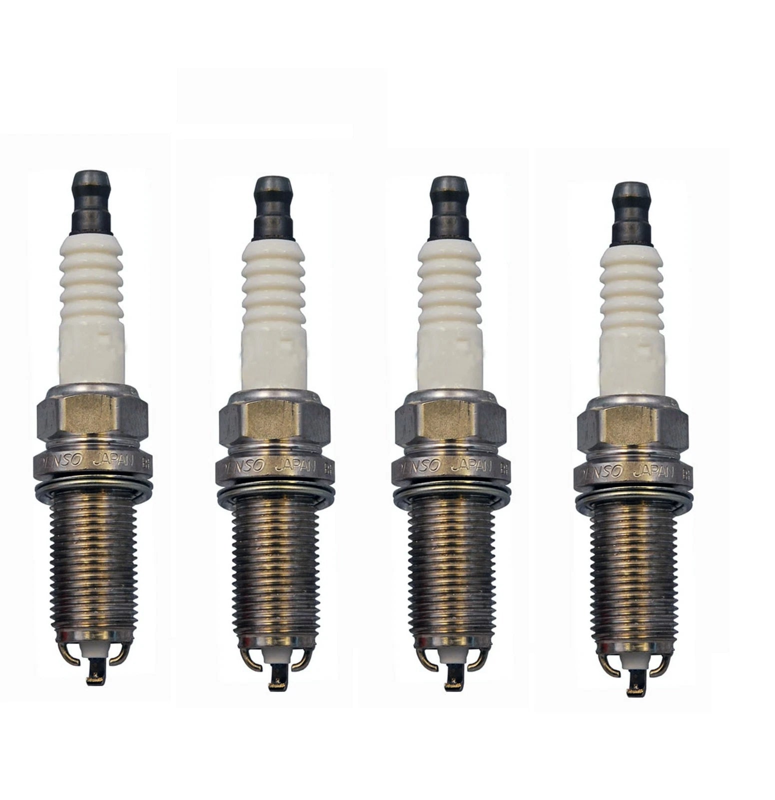 Set of 4 Denso Iridium Long Life Spark Plugs Gap 0.032 for Lexus 5.0L V8