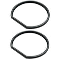Set of 2 Replacement Gaskets for 18V Cordless Vacuum Cleaner Dust Bin Lid