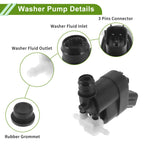 Windshield Washer Pump w/Grommet for Genesis GV70 (2022–2023) No. 98510M4000
