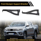 Pair Front Bumper Support Bracket for Toyota Tacoma (2005–2015) No.5327404020