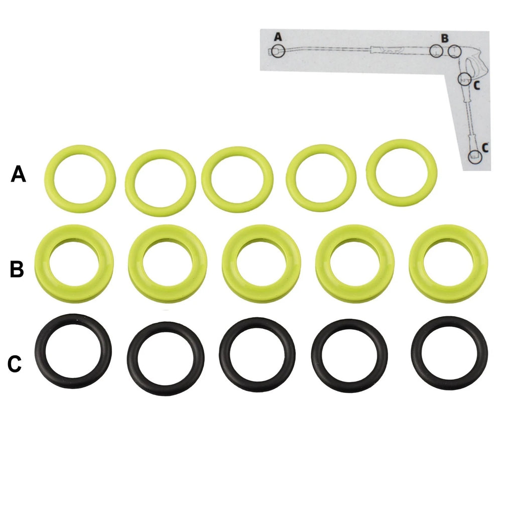 Silicone Seal Set with O-ring for Industrial Parts (2.880-001.0)