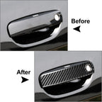 Carbon Fiber Exterior Door Handle Cover Trim for Dodge Challenger (2012–2024)