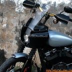 Detachable Headlight Fairing Windshield for Harley-Davidson Dyna