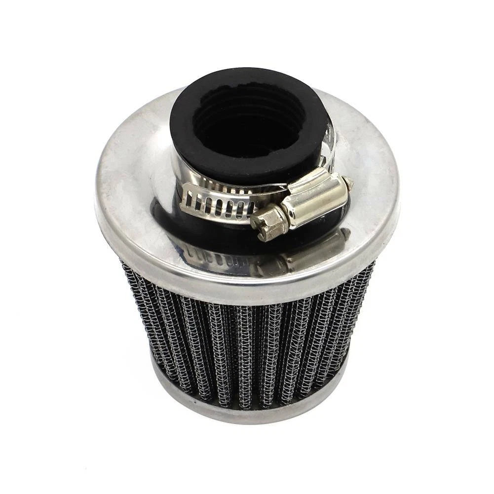 Air Filter Cleaner 27mm for Honda Z50 Mini Trail (1972–1978) QA50 (1970–1975) Chrome