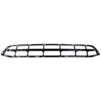 Replacement Black Textured ABS Plastic Front Center Bumper Cover Grille