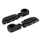 1 1/4" Engine Guard Footpeg Male Mount Clamps for Harley Touring