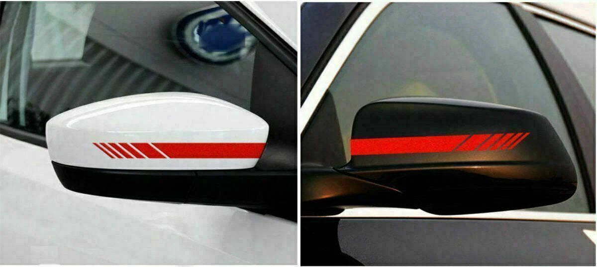 Reflective Rearview Mirror Decor Sticker for Mercedes-Benz (2012-2019)