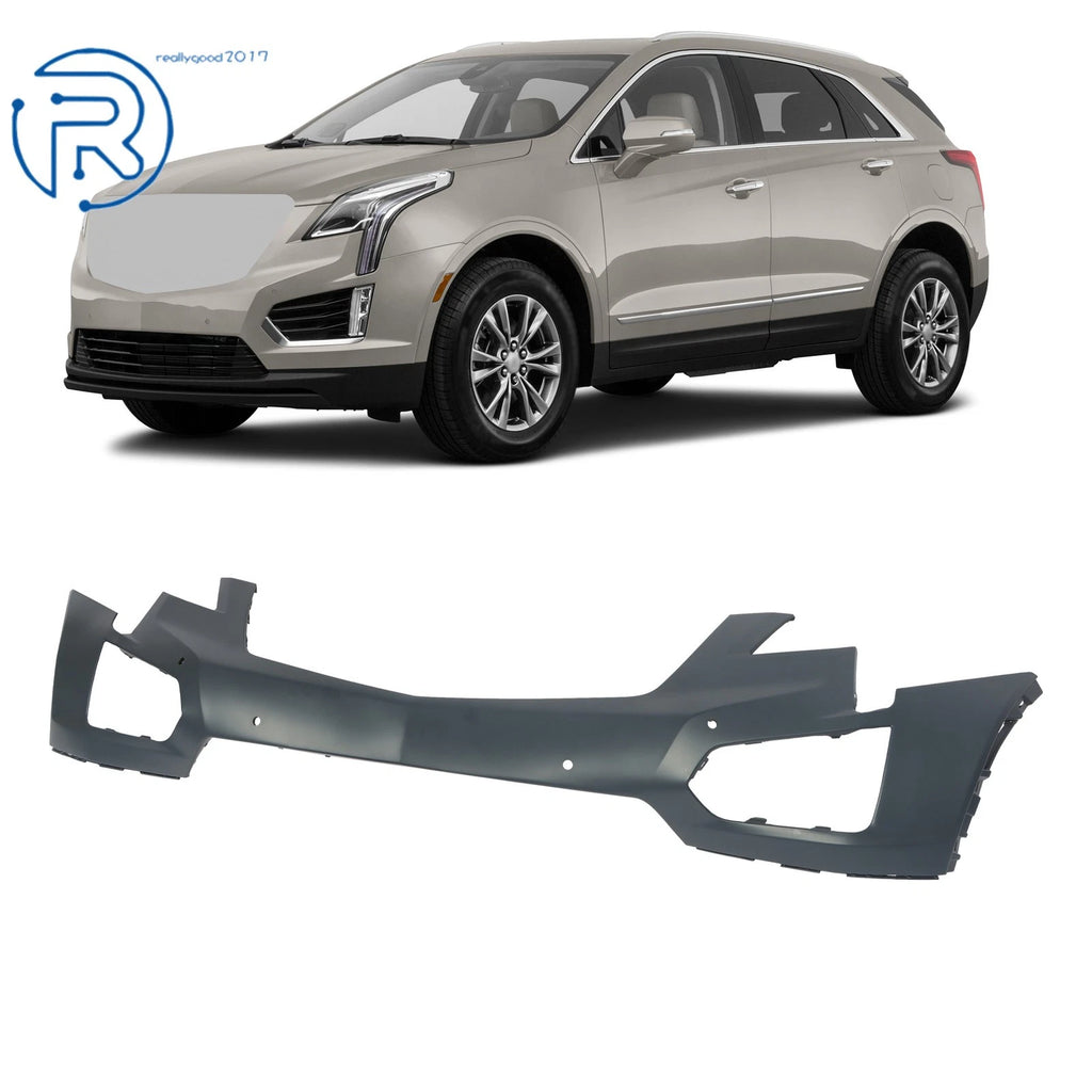 Plastic Primed Front Cover with Radar Holes for Cadillac XT5 (2020–2023)