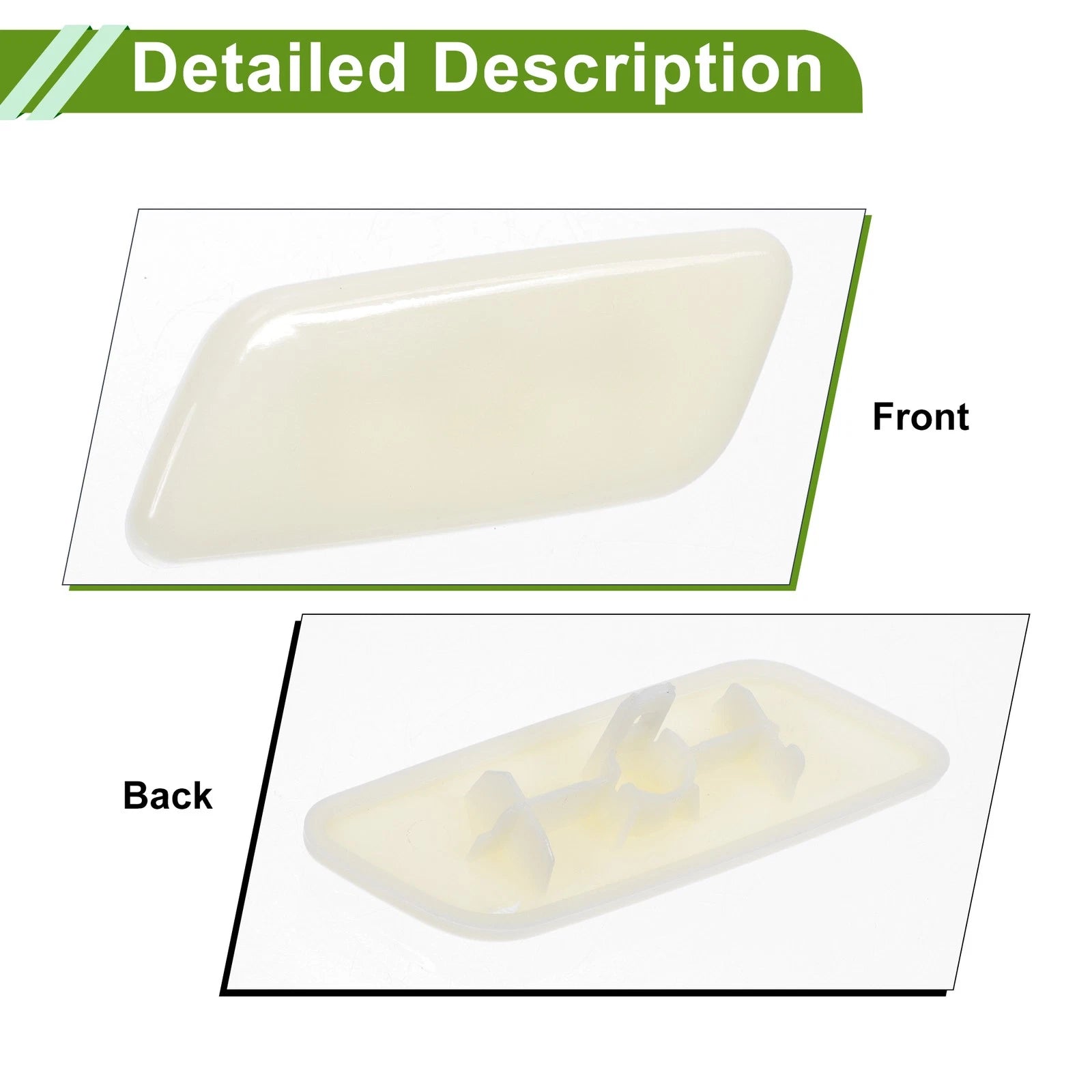 Front Left Washer Nozzle Cover for Toyota Prado (2012–2015) 8504560090 Unpainted