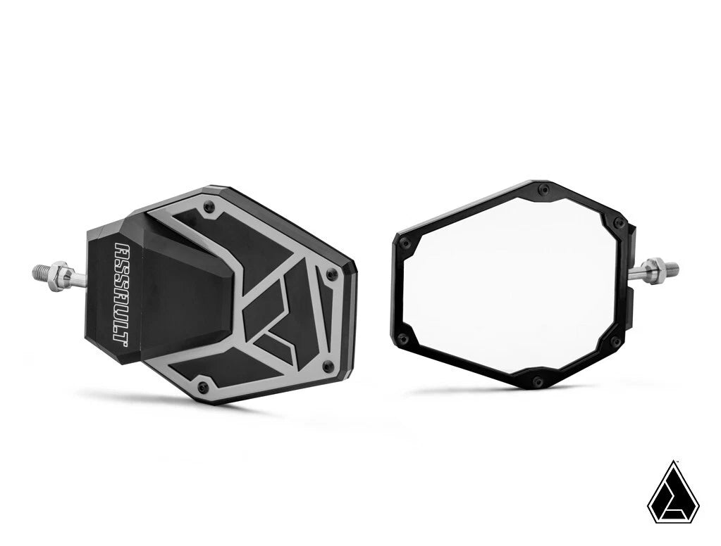 Assault Industries B2C Convex Side Mirrors for UTV (1.75" Cage Size)