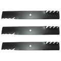 Set of 3 Mower Blades for Ariens Zoom 60" Cut