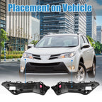Pair Front Bumper Bracket for Toyota RAV4 (No. 5253542070/5253642050)
