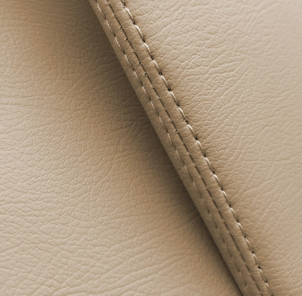 Sunvisors Cover Skin for Ford F150 (2004–2008) Beige Tan PVC Leather